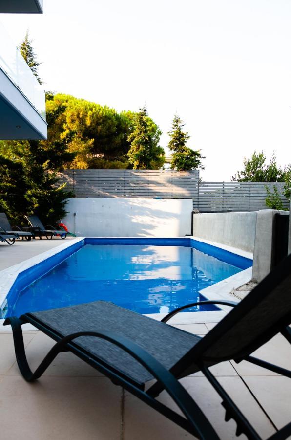 Pórto Ráfti Seaview Pool Villa Near Beach And Athens Airport מראה חיצוני תמונה