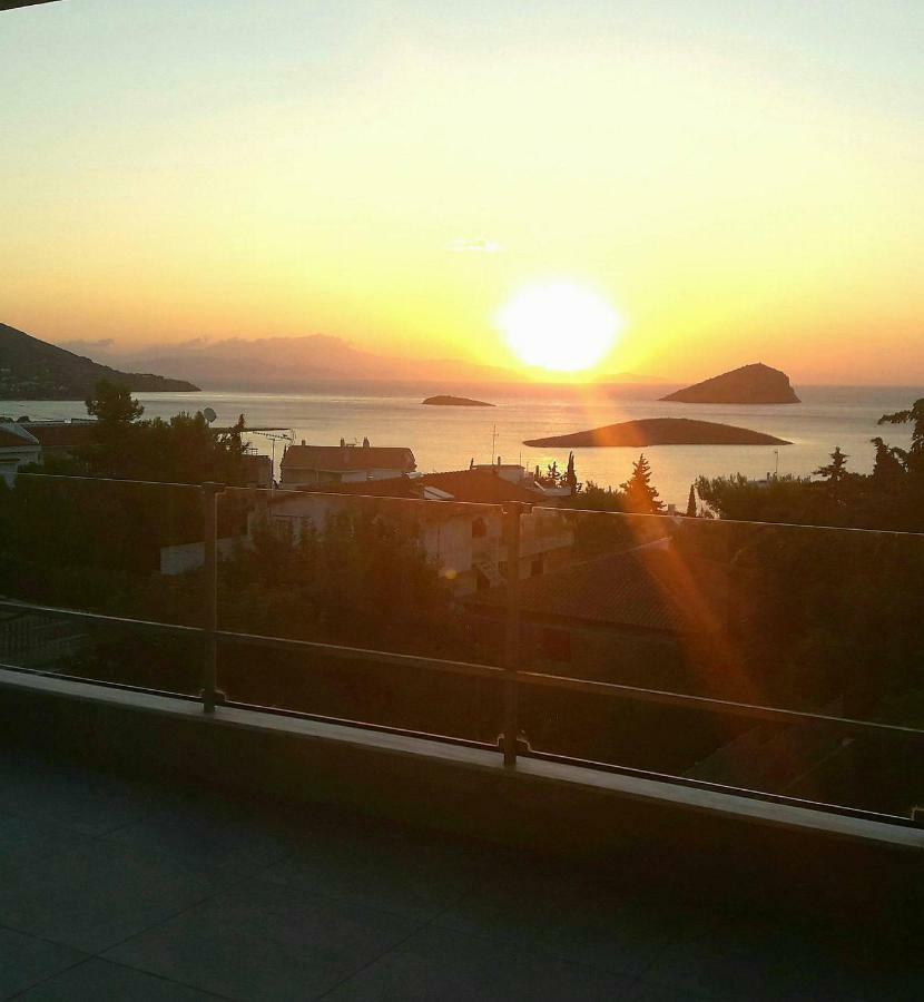 Pórto Ráfti Seaview Pool Villa Near Beach And Athens Airport מראה חיצוני תמונה
